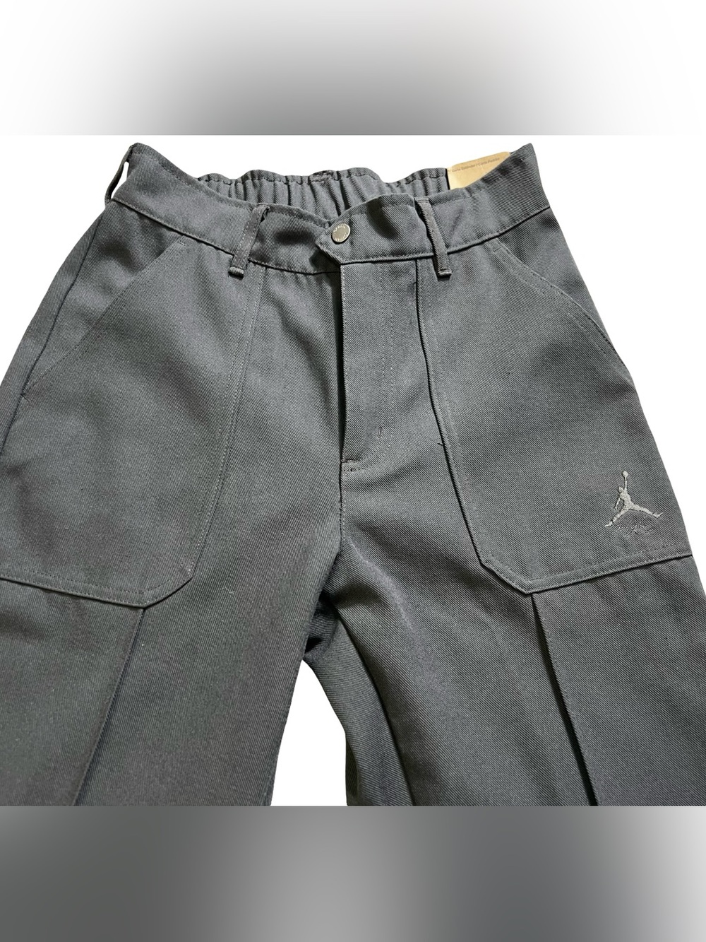 Air Jordan Women’s utility Pants size XS black Wide Leg Zip Hem FN5446-045 NWT - Picture 8 of 16
